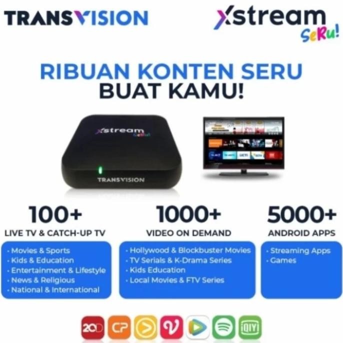NEW Xstream Seru #Android Tv Box #Transvision Xstream Seru #Stb Android