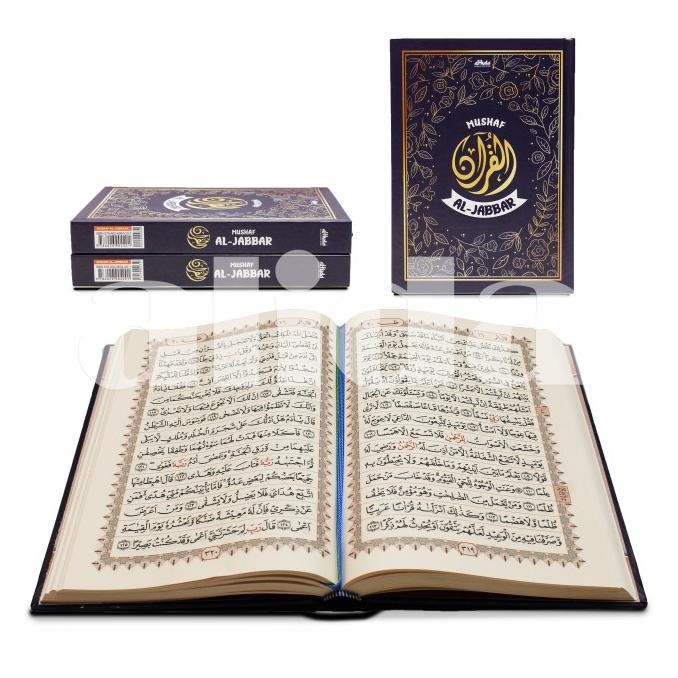 

siap kirim al-quran mushaf al-jabbar uk a5 2 warna alquran aljabbar alhuda