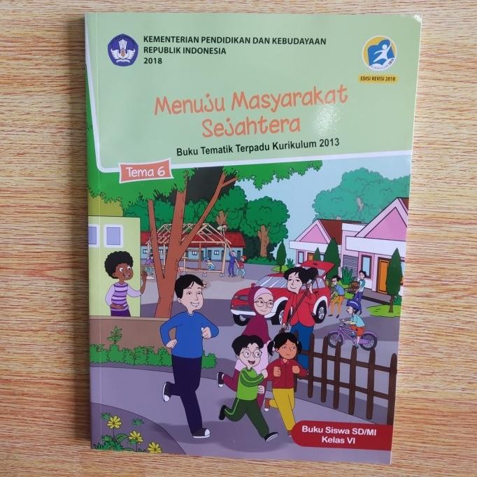 

siap kirim buku tematik sd mi kelas 6 semester 2 buku pelajaran sekolah