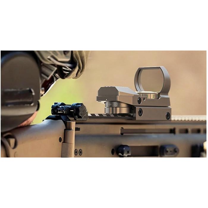 REFLEX SIGHT RED DOT, GREEN DOT, SCOPE, 4 Reticle Beileshi ORIGINAL Premium