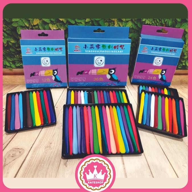 

Sale Crayon Triangle Non Toxic Anti Kotor Aman Untuk Anak