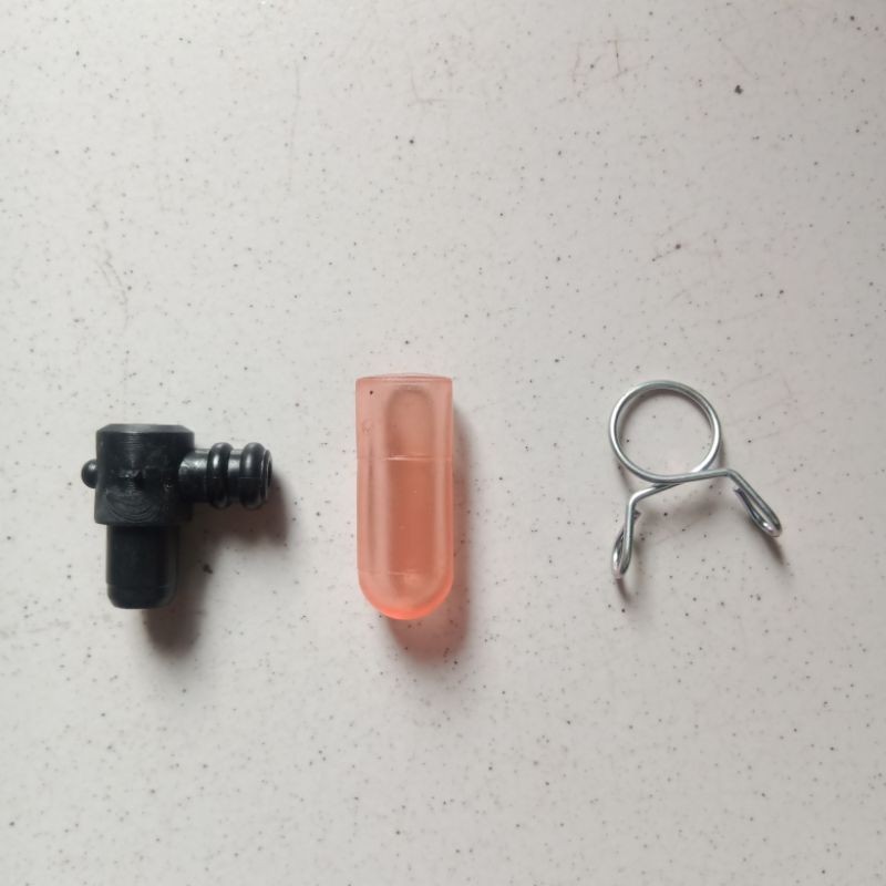 Nepel dan selang hawa cvt Mio sporty smile soul Fino karbu