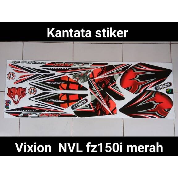 Termurah Stiker / Striping Vixion Nvl Fz150I