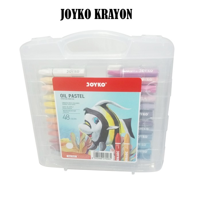 

JOYKO TITI KRAYON MINYAK 36 WARNA / CRAYON 36 COLORS OIL PASTELS - SET