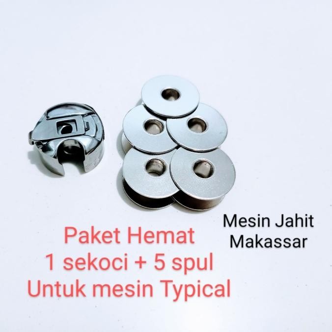 

}}}}}}] Original Termurah | Paket Hemat 1 Sekoci + 5 Spul Untuk Mesin Typical