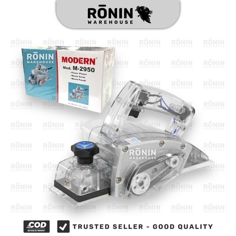 MODERN Mesin Planer Serut Kayu Pasah M-2950 Power Planer