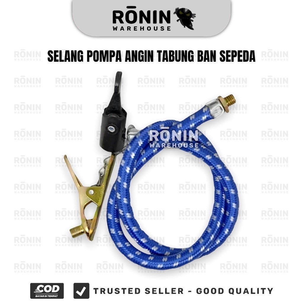 KTP Selang Pompa Angin Tabung Ban Sepeda  Roda Motor  Bola K6451 rn