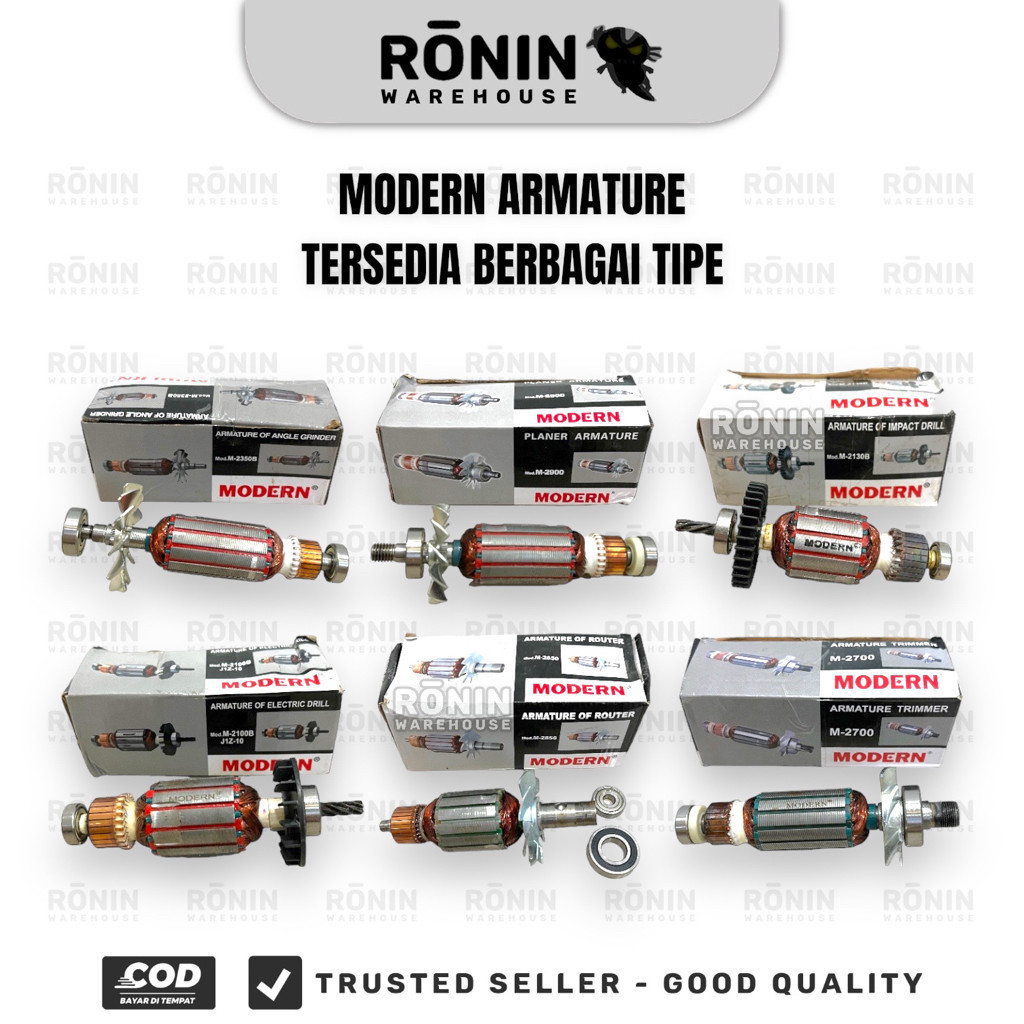 MODERN Armature Angker Rotor Mesin Router Bor Circular Gerinda Jigsaw