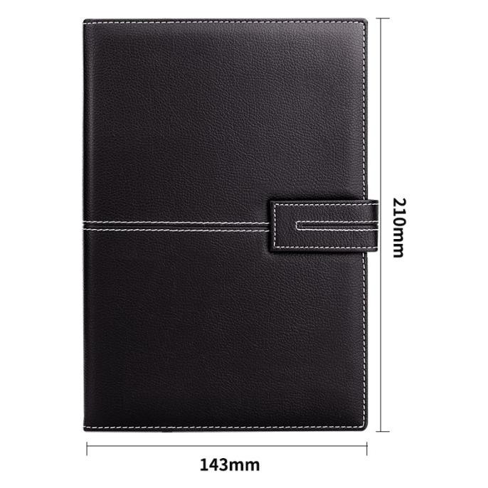 

DELI LEATHER COVER NOTEBOOK A5 12 LEMBAR MAGNETIC LOCK EN142L