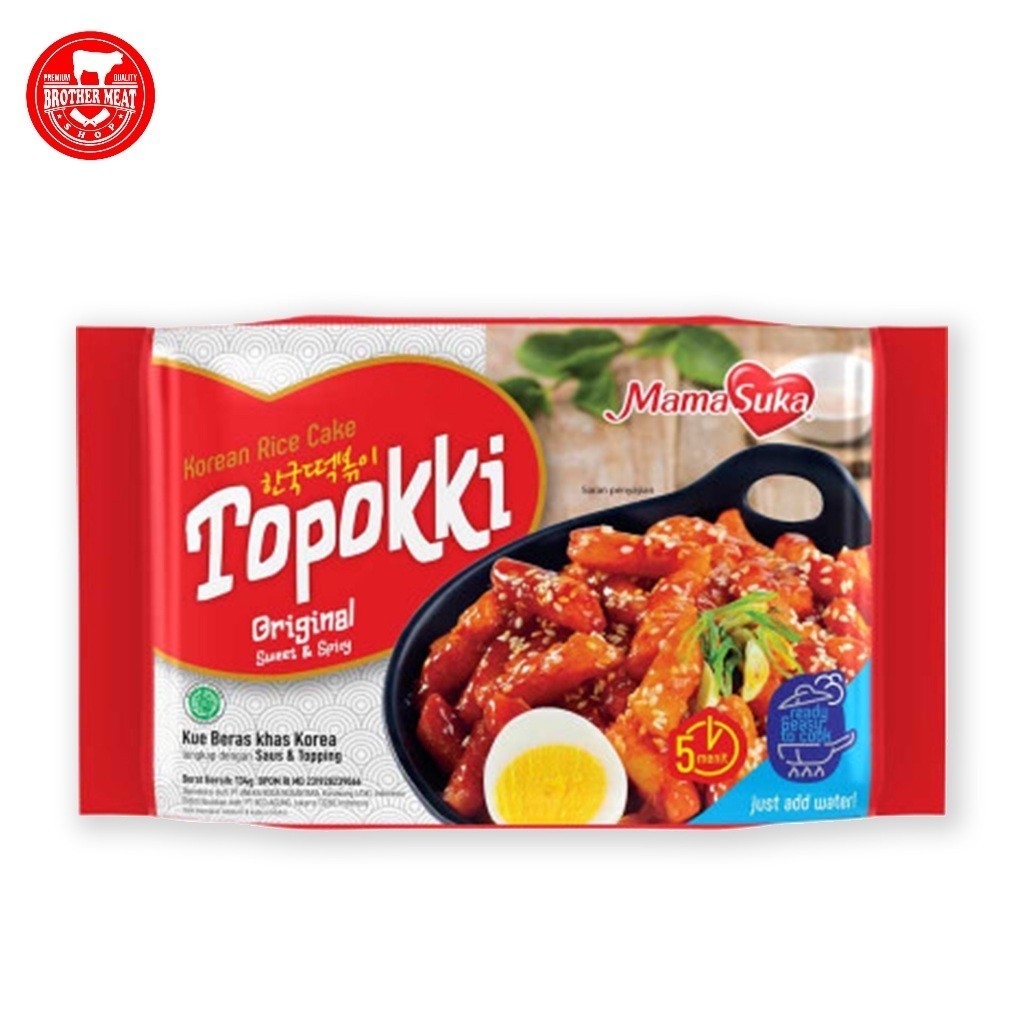 

MamaSuka Topokki Instan Korea - Original 134gr