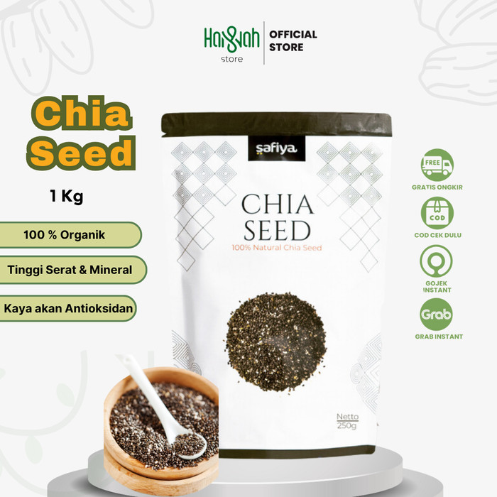 

Ready Stock Chiaseed 1 Kg Organic Mexico Premium Original