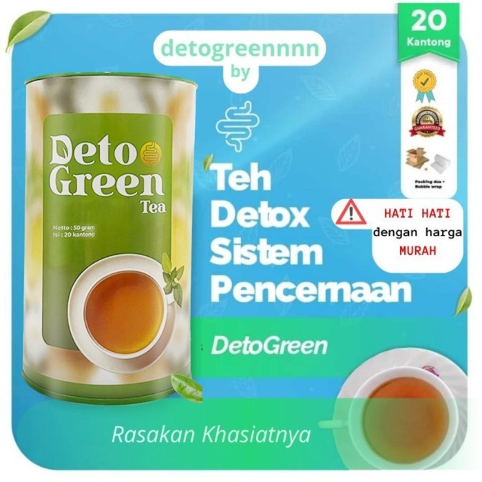 

Diskon Detogreen Teh Herbal Untuk Detox Sistem Pencernaan Usus Sehat Teh Diet