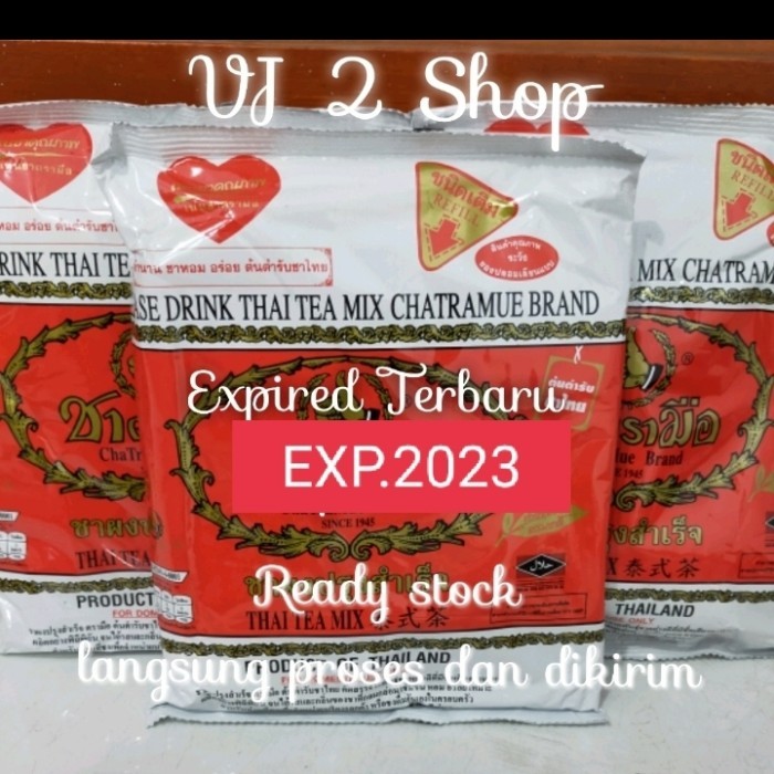 

Promo!! Thaitea Chatramue Merah Original -3Pcs