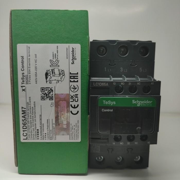 Kontaktor Schneider Lc1D65A M7 Contactor Lc1D65Am7 Lc1D65 Am7