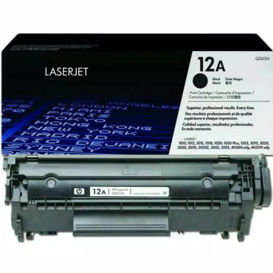 Toner 12A Black Cartridge Q2612A
