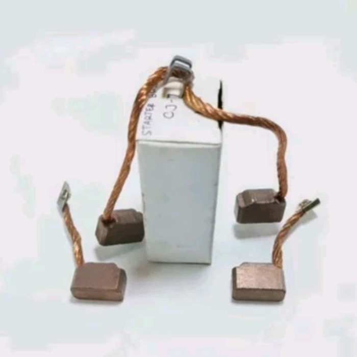 Carbon Brush Starter Jeep CJ7 CJ-7 Bensin