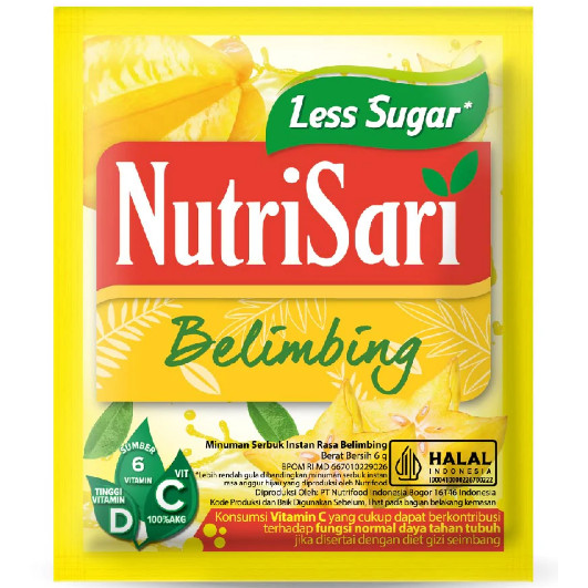 

Nutrisari Belimbing Biji Eceran 1 pcs Original Asli