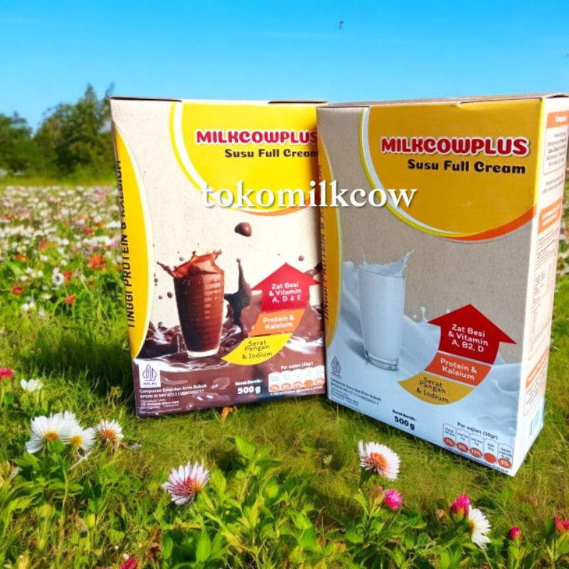 

Paket Isi 2 Susu Milkcowplus 500gr Dairy