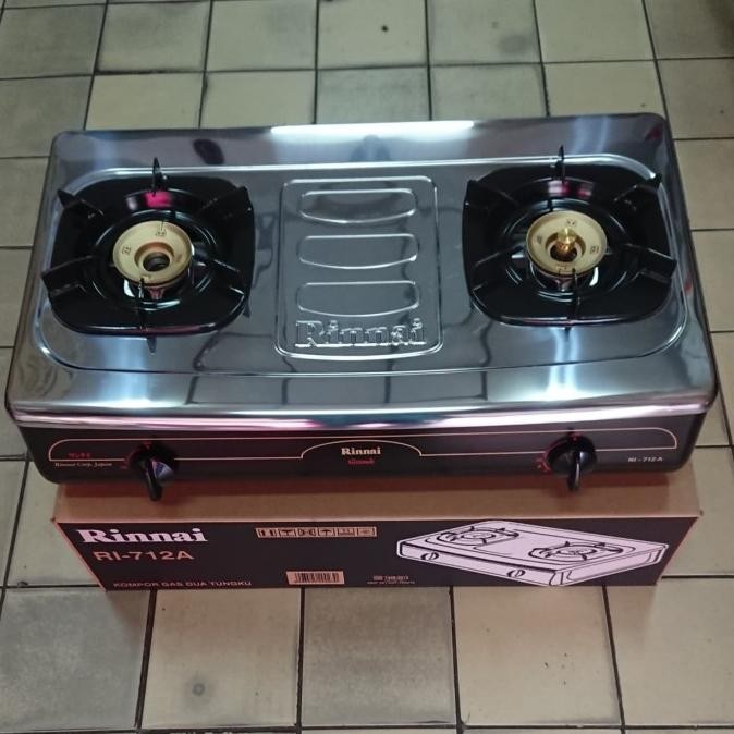 Kompor Gas Rinnai RI 712A RI 712 A Kompor gas 2 tungku