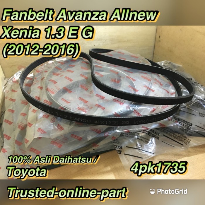 Fanbelt Fanbelt Avanza Xenia Allnew 2012 2014 2016 100% Asli