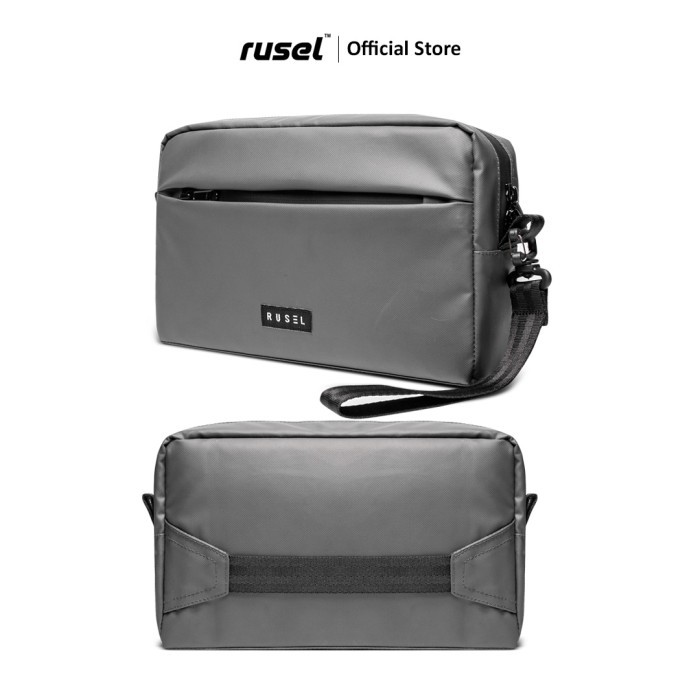 Rusel Co I Handbag Aruna Grey I Handbag Pria I Clutch Pria