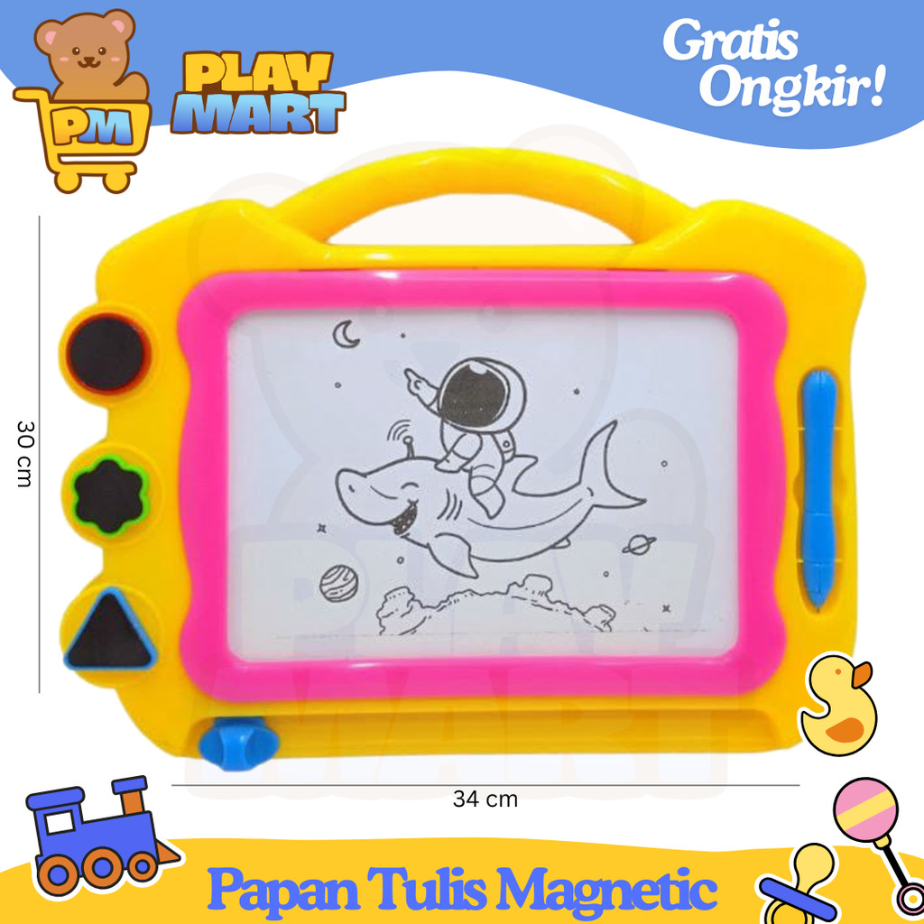 Mainan Anak Papan Tulis Magnet Mainan Anak Papan Tulis Magnetic