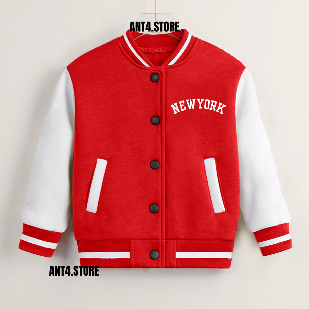 Baju Anak Halus & Tebal JAKET BASEBALL ANAK REMAJA UMUR 2 - 12 TAHUN JACKET ANAK LAKI LAKI PEREMPUAN