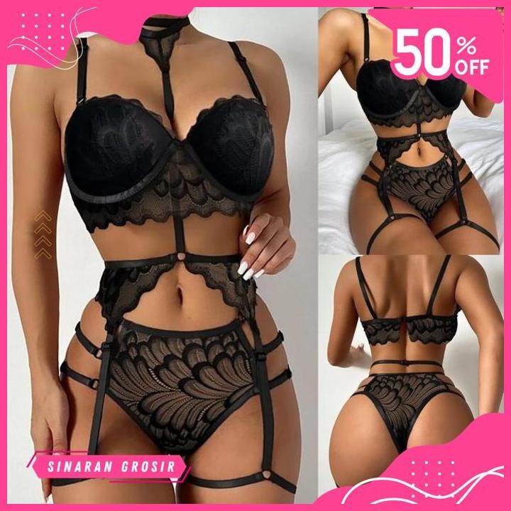 SINAR GROSIR LINGERIE BABYDOLL SET / LINGERIE COSPLAY BIG SIZE / LINGERIE WANI BEST PRODUK 