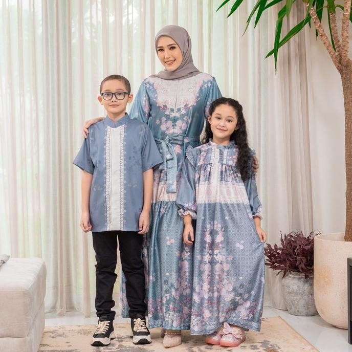 Miliki Baneska X Adelia Pasha - Sarimbit Collection Gamis MalyaSeries
