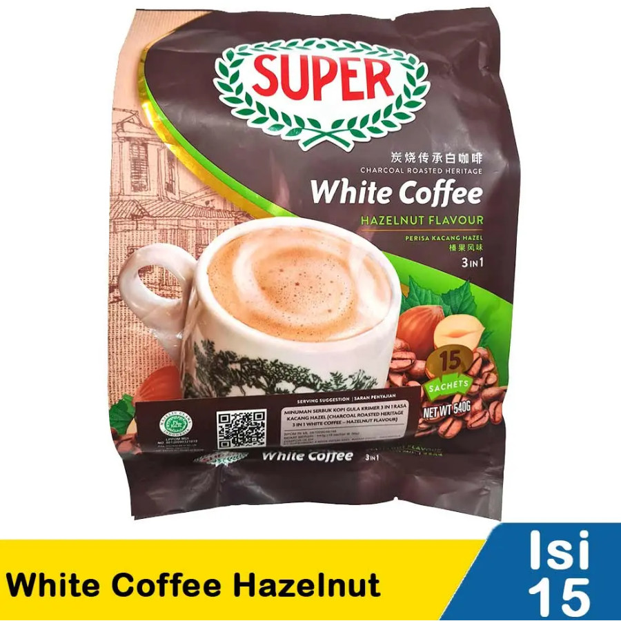 

Super White Coffee Isi 15 Sachet Original 100%