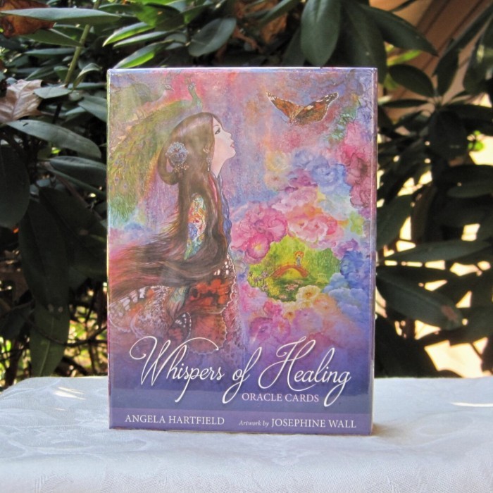 

TERBARU Whispers of Healing Oracle Card Deck Kartu Oracle Tarot