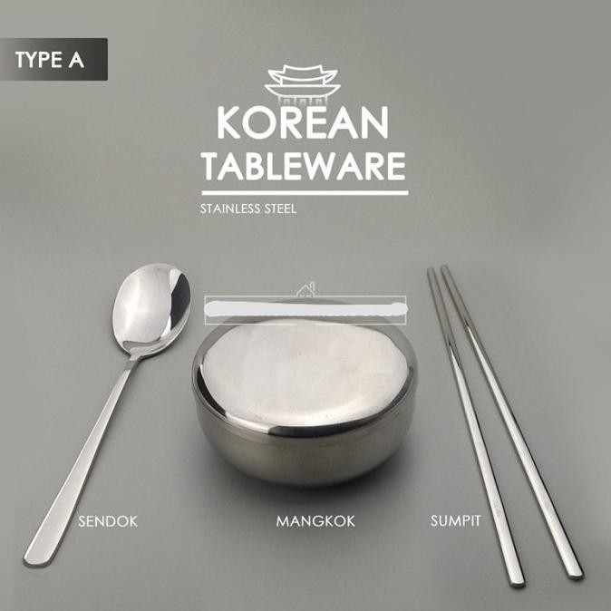 

Terbaru Korea Set Mangkok Nasi, Sendok Dan Sumpit Korea / Korean Set Murah