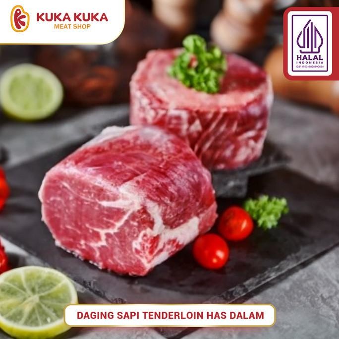 

Terbaru Daging Sapi Utuh Tenderloin Has Dalam Segar - 250Gram