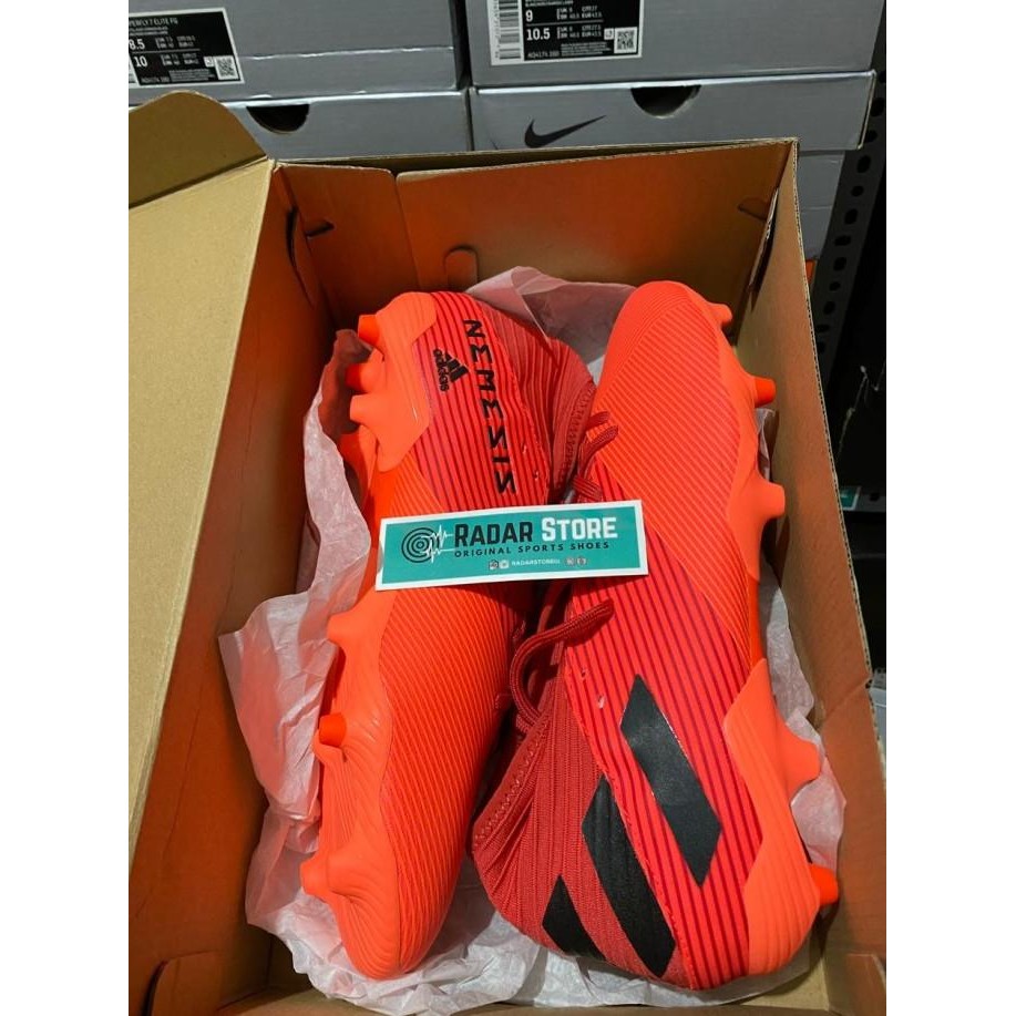 Sepatu Bola Adidas Nemeziz 19.3 FG Glory Red EH0300 Original BNIB DEL