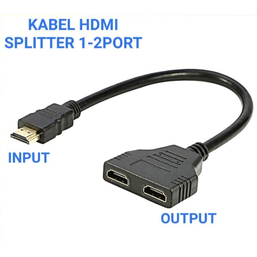 HDMI Cabang/HDMI Splitter/HDMI Paralel 2port ( 2in 1 Out ) 4.8