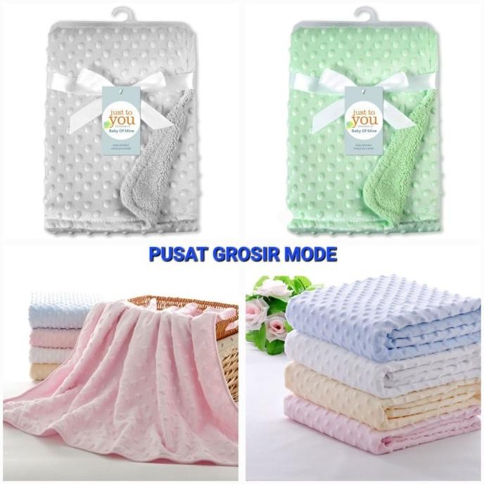

Terbaru Selimut Bayi Carter Minky Double Fleece Baby Blanket Just To You Hd03