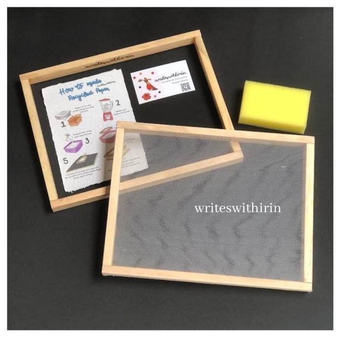 

Terbaik (Writeswithirin) Cetakan/ Saringan Kertas Daur Ulang Diy Kit Neo