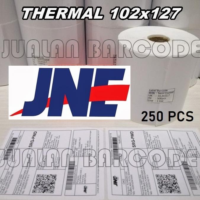 

Sale Stiker Label Thermal Resi Jne Wahana 102X127 | 102 X 127 500 Pcs 1