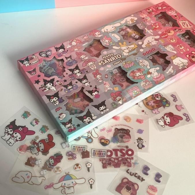 

Sale Sticker Super Set Isi 200 Lembar Kawaii Stiker Jurnal Botol Anti Air