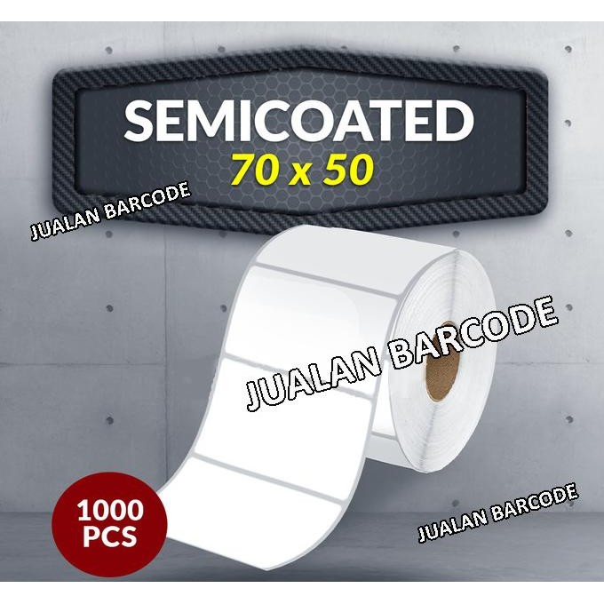 

Sale Label Printer Barcode 70X50Mm - 70X50 Mm - Semicoated Isi 1000 Pcs
