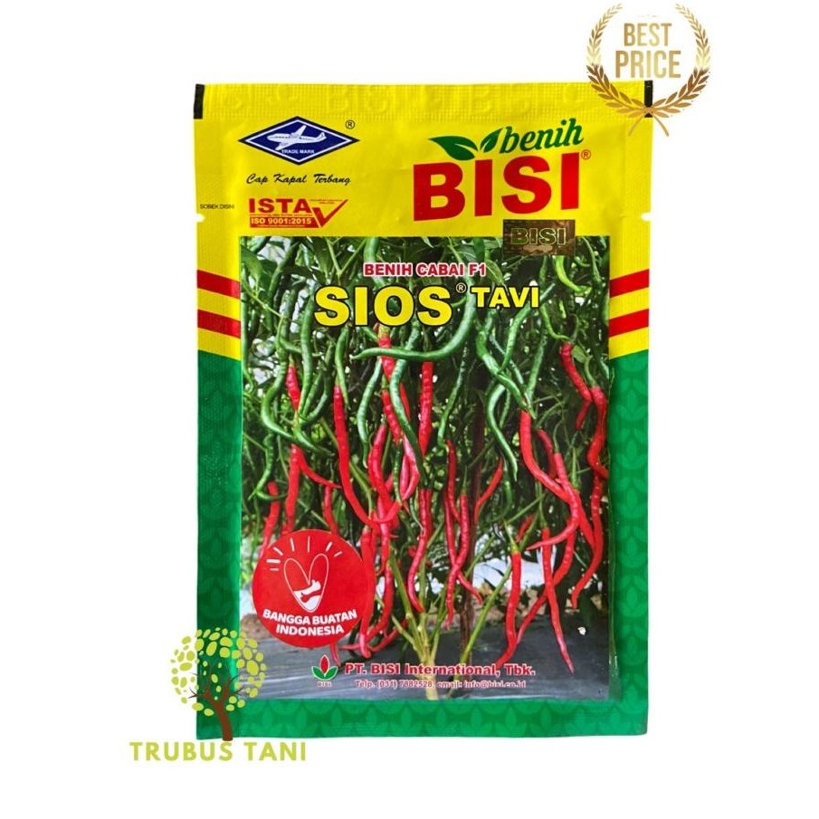 Benih Cabe Keriting - SIOS TAVI F1 - 10 gr - Cap Kapal Terbang / bibit