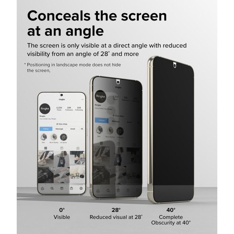 

Ringke Privacy Tempered Glass Samsung S23 And Samsung S23 Plus Glass Terlaris