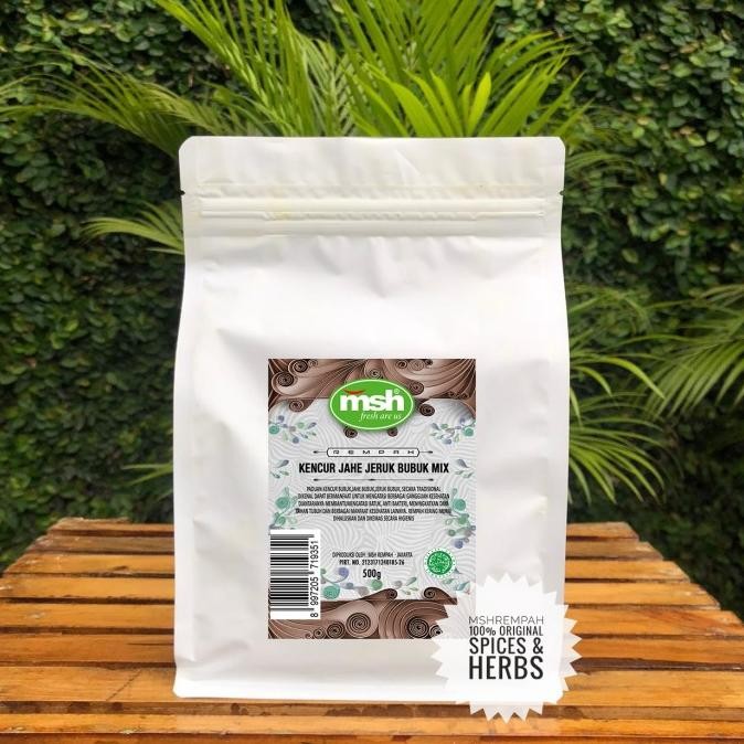 

Kencur Jahe Jeruk Bubuk Mix 500 G Terlaris