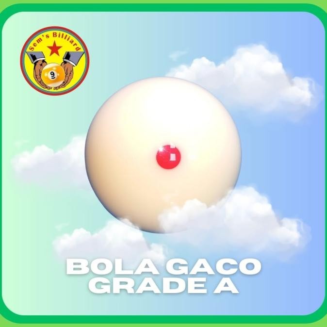 Bola gaco titik 6 billiard. - gaco bilyar - biliar 2812
