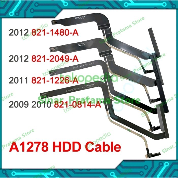 Gercep Kabel Flexible Hdd Macbook Pro A1278 2009 2010 2011 2012
