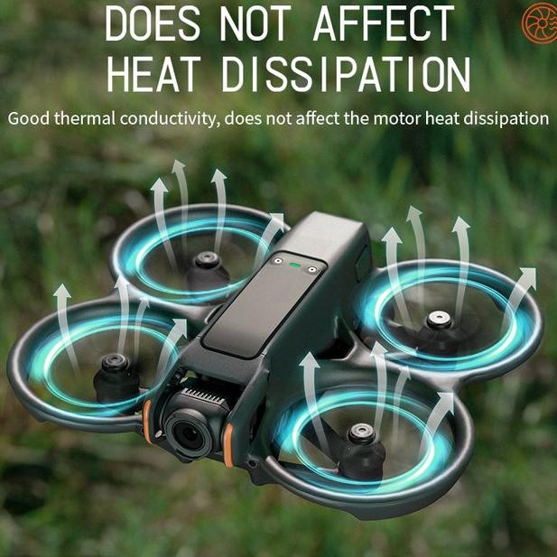 

Startrc 8 Pcs Motor Cover For Dji Avata 2 Black And Orange Terlaris