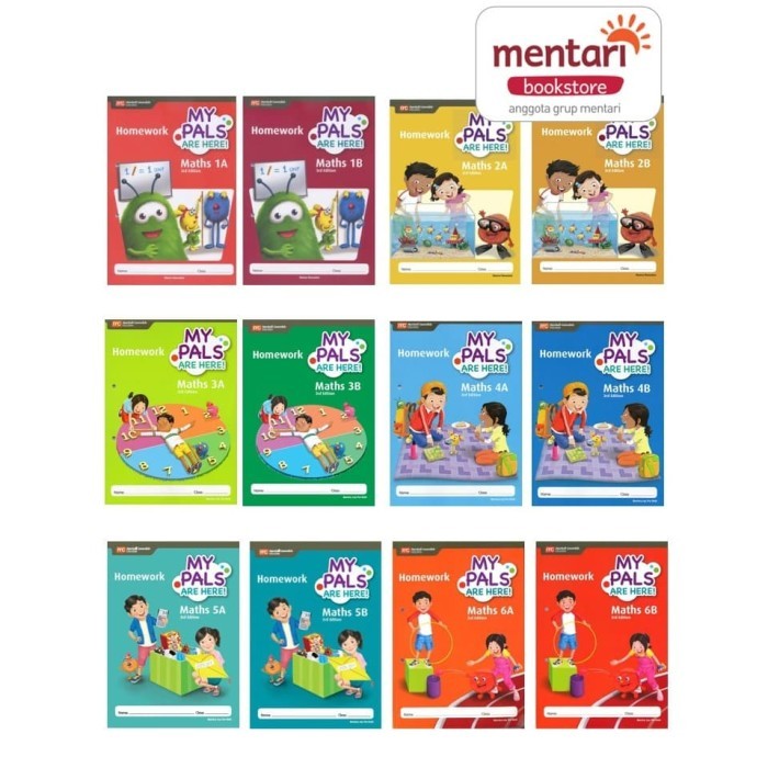 

MY PALS ARE HERE! - MATHS HOMEWORK BUKU PELAJARAN MATH SD