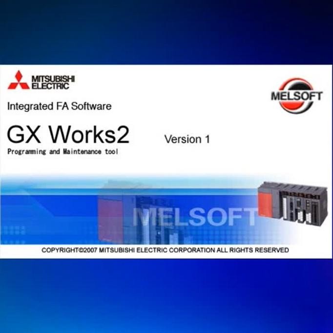 Diskon Software Mitsubishi Gx Work 3 Gx Works 2 Full