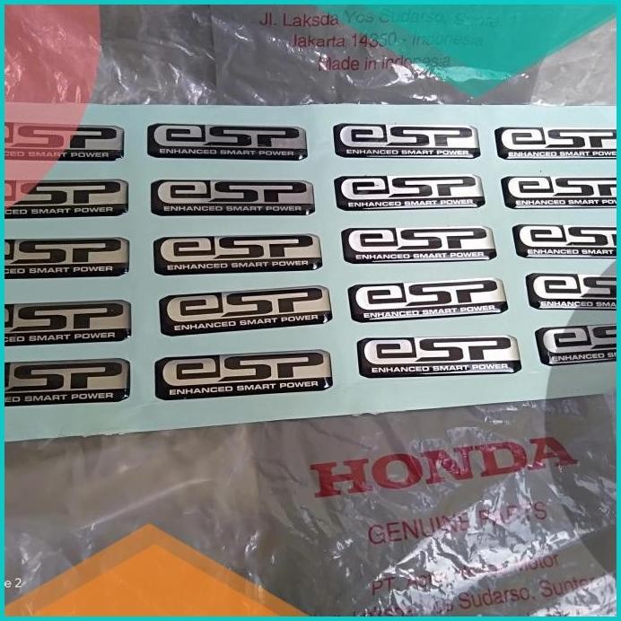 EMBLEM TIMBUL logo ESP HONDA BEAT VARIO 110 125 150 PCX BEAT NEW ORI 0