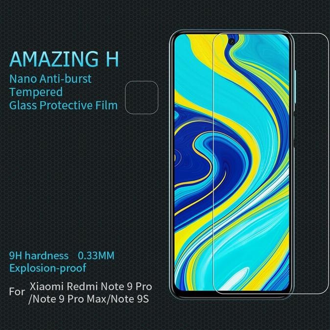 

Tempered Glass Xiaomi Redmi Note 9 Pro / Poco M2 Pro Amazing H+ Pro Terlaris